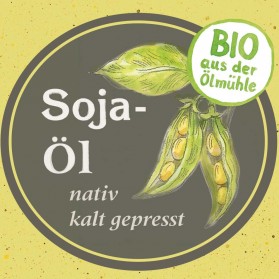 Sojaöl Bio kaltgepresst, nativ und schmackhaft