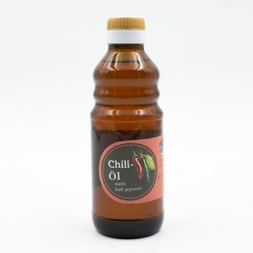 Chili Kräuteröl von der Ölmühle Garting aus Bayern